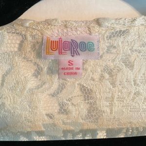 Lularoe lacy cover up